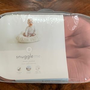 Gently Used Snuggle Me Organic in Gumdrop Pink